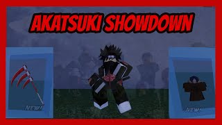 Akatsuki Showdown Showcase  Ninja Tycoon v45 Roblox [upl. by Luciana784]