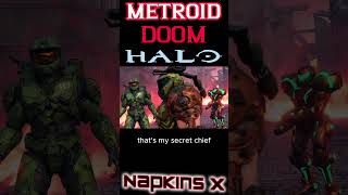 quotI am the BFGquot  Doom x Halo x Metroid MEME doometernal haloinfinite metroid [upl. by Ainedrag]