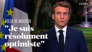 Lallocution dEmmanuel Macron pour les derniers vœux de son quinquennat [upl. by Einej]