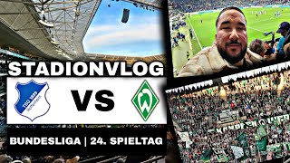 HOFFENHEIM SCHOCKT WERDER BREMEN 😱⚽️ TSG Hoffenheim vs Werder Bremen  Stadionvlog 🏟⚽️ [upl. by Carlota864]