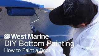 How to Paint a Boat  DIY Guide to Bottom Painting [upl. by Latsyek]