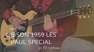 Vintage Gibson 1959 Les Paul Special TV Yellow • Wildwood Guitars amp The Mike Slubowski Treasures [upl. by Moriarty]