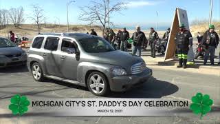 Michigan Citys St Patricks Day Celebration 31321 [upl. by Lokkin]