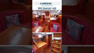 1993 Contest 40S ARABELLA  40 centre cockpit cruising yacht for sale with Mark Cameron Yachts [upl. by Suired]