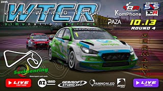 Simunation Series WTCR World Tour  4 forduló  Sachsenring [upl. by Ledairam80]