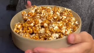 فشار بالكراميل Caramel popcorn [upl. by Atiuqrahc]