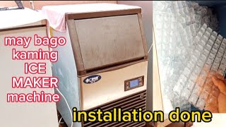 ice maker instructions step by step paano mag install ng ice maker [upl. by Hareehat]