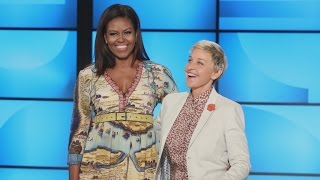 Michelle Obama CoHosts The Ellen DeGeneres Show [upl. by Arob]