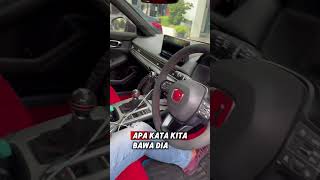 Steering alcantara FL5 kedaiwrapkereta fullwrapping fl5 fl5typer civictyper reviewkereta [upl. by Sethi]