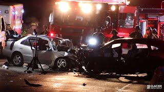 Two dead three injured in tragic West Vancouver crash [upl. by Heindrick]