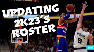 Updating NBA 2K23s Roster To NBA 2K25s Roster [upl. by Grier]