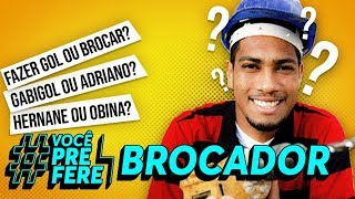 Adriano Imperador ou Gabigol Hernane Brocador responde quem é melhor atacante  Canal Zico 10 [upl. by Ahsai]