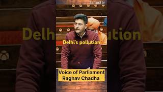 Farmers are not guilty for Delhis pollution  Raghav Chadha fiery speech shorts [upl. by Knarf]