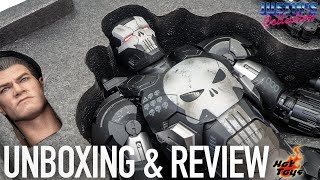 Hot Toys War Machine MK6 Avengers Endgame Unboxing amp Review [upl. by Segroeg]