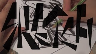 DokeHow to make Graffiti sketches 2 [upl. by Adnulahs]