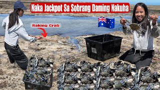 After Low Tide Nag Raking Crab Ako Dito Sa Australia Grabi Naglabasan Sila Jackpot😲 [upl. by Nikita]