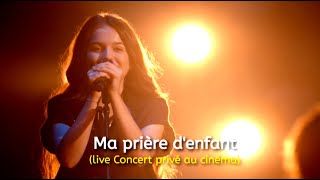 Erza Muqoli  Ma prière denfant concert privé au cinéma [upl. by Ness49]