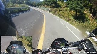 aprilia Dorsoduro 750 Winding corner movie vid Dorsoduro 750 onboard helmetcam [upl. by Kisung]