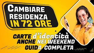 Cambio Residenza Online Roma Guida Completa [upl. by Annoyek]