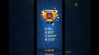 I LEVELED UP GUNSLINGER TO LEVEL 8  Rush Royale [upl. by Aliuqat612]