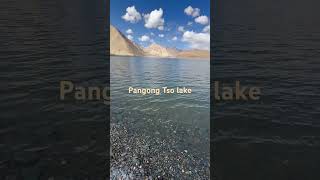 Pangong Tso lake  Ladakh  travel diaries Nature ❤️ [upl. by Marget114]