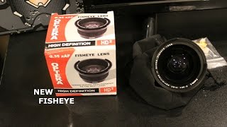 OPTEKA 35X FISHEYE UNBOXING [upl. by Vivienne362]