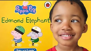 Peppa Pig Edmond Elephant  Read Aloud Book For Kids [upl. by Netsirt]