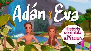 Adán y Eva en el Jardín del Edén 🌳 Historia Completa con narración  BIBTOONS [upl. by Nels511]