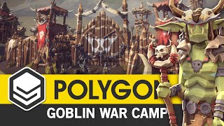 POLYGON Goblin War Camp Trailer 3D Art for Games by syntystudios [upl. by Retsel]