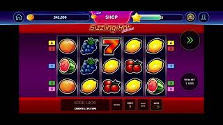 Sizzling Hot Deluxe 2023 BIG WIN [upl. by Seugram]