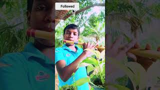 Anjali Anjali Pushpanjali Song Flute Cover shorts trending spb [upl. by Clova]