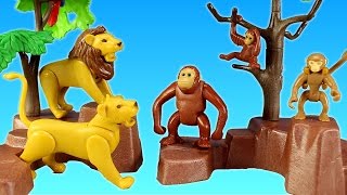 Playmobil City Zoo Toy Wild Animals Building Set Build Review [upl. by Shaum]