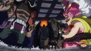 Law and Kid Destroying Big Mom 4K  One Piece [upl. by Schug349]