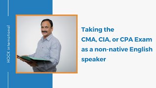 Taking the CMA CIA or CPA Exam as a nonnative English speaker [upl. by Rebm]