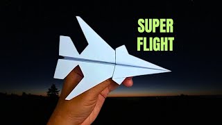 How to make a super paper airplane [upl. by Laufer529]