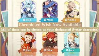 CHRONICLED WISH BANNER NEW TYPE of BANNER Starts in Version 45 Genshin Impact [upl. by Nikolaus]