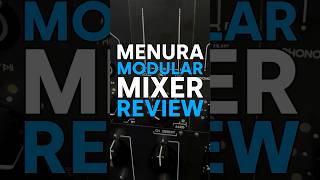 A MODULAR DJ MIXER Menura MDMX Review  Beatsource Tech shorts analogue djmixer beatport dj [upl. by Searby]