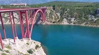 Maslenica bridge in Croatia Maslenički most [upl. by Pollock]