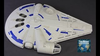 Solo A Star Wars Story Hasbro Kessel Run Millennium Falcon Toy Review [upl. by Prescott]