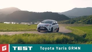 Toyota Yaris GRMN  Hot Hatch  TEST  GARAZTV [upl. by Inajna]