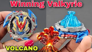 Winning Valkyrie Review and fight  Best Beyblade [upl. by Silsbye]