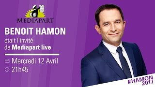 Benoît Hamon face à la rédaction de Mediapart [upl. by Atalie]