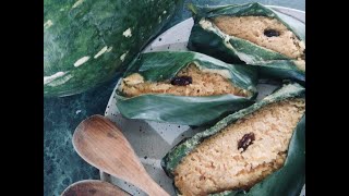 Cocina Ecuatoriana Sambo de dulce y Quimbolitos de sambo [upl. by Olraced]