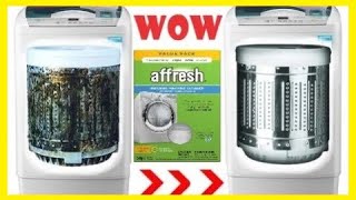 Review of Affresh Washing Machine Cleaner laundry amazing [upl. by Emili]