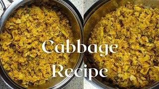 QUICK AND EASY CABBAGE RECIPE SOUTH AFRICAN WAY [upl. by Adnoryt697]