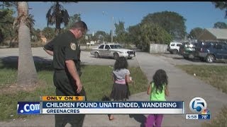 Two children found wandering near a busy street [upl. by Hsima]