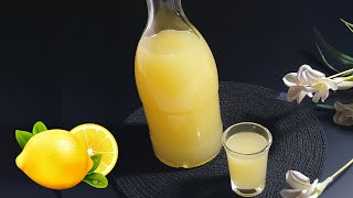 New The original recipe for LEMONCELLO liqueur from ordinary products Only 4 Ingredients [upl. by Bander]