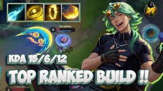 15 KILL  HEARTSTEEL EZREAL USING TOP RANKED BUILD  GAMEPLAY  WILD RIFT  BUILD  RUNES [upl. by Aurelius]