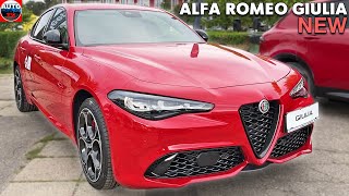 New ALFA ROMEO GIULIA 2024  Visual REVIEW [upl. by Daryle103]