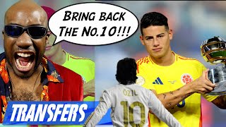 James Rodriguez is a FREE AGENT We need the Ozil Kaka Totti BALLERS back in Football Sign Him [upl. by Sredna58]